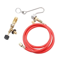 for mapp gas turbo torch plumbing turbo torch with hose for solder propane welding kit retail