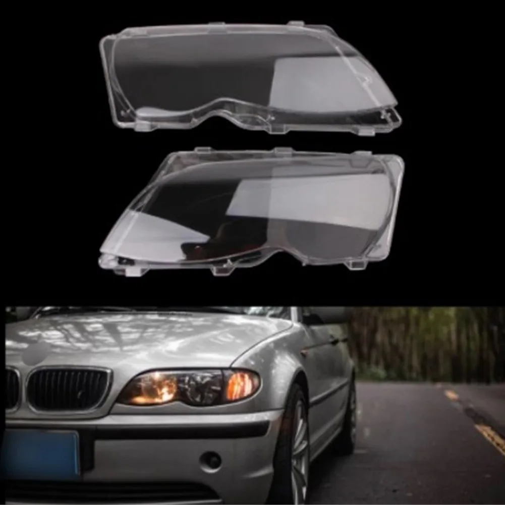 

Пара пластиковых передних левых и правых фар для BMW E46 3-series 4DR 02-05