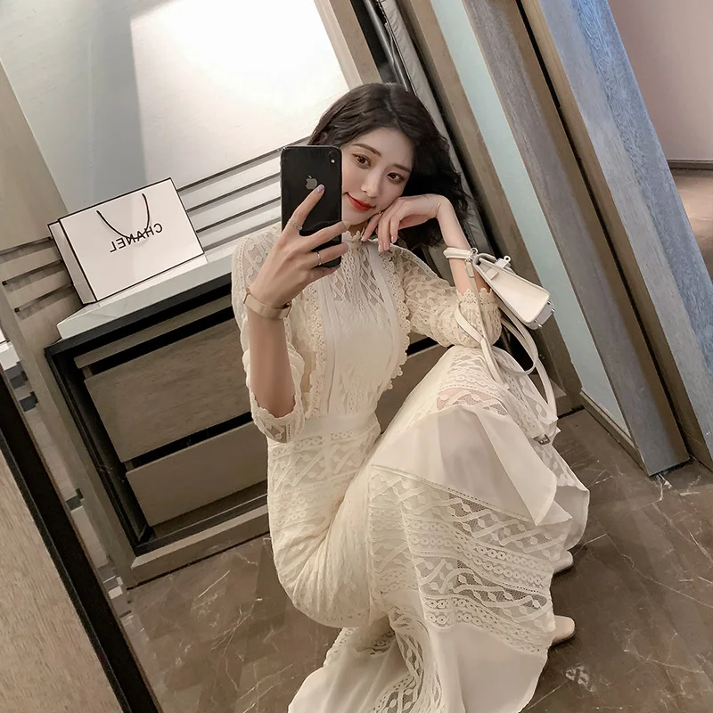 Платье для женщин Новинка Лидер продаж Кружевное платье принцессы с бантом и