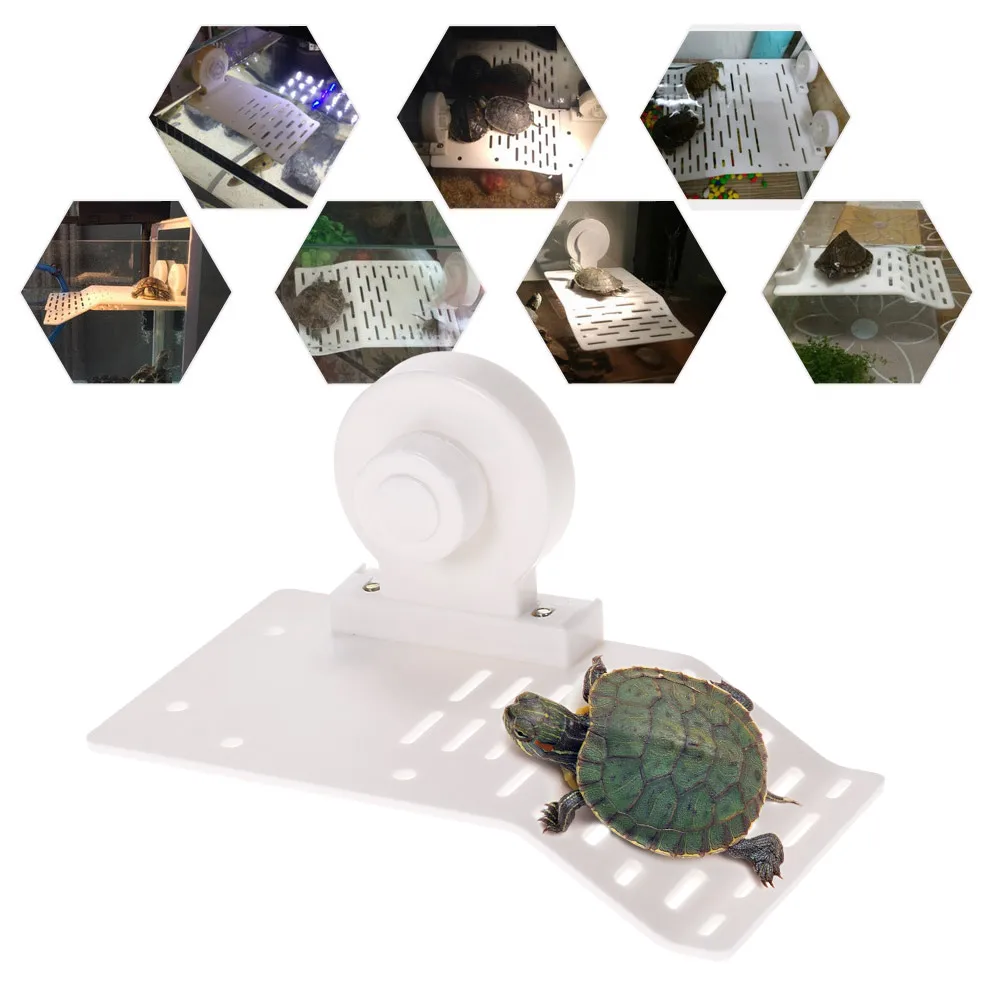 Хит аквариумный бак для дадипета черепаха скалолазание платформа S/L/XL плавающий