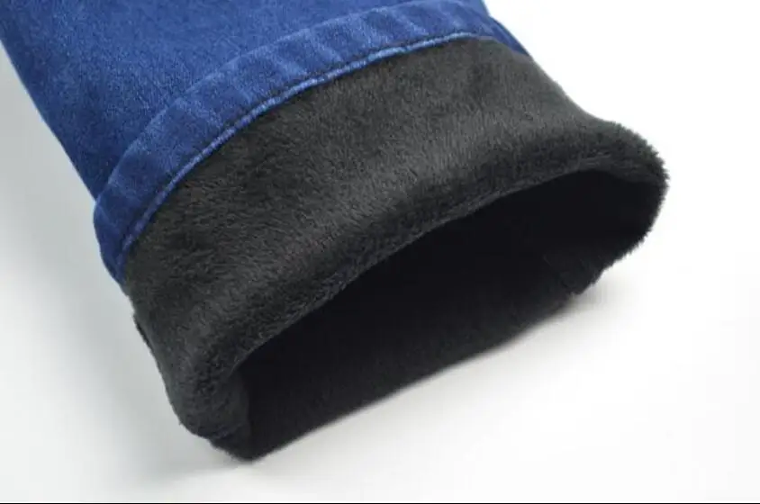 Winter cross country Motorcycle Thicken Plus velvet blue jeans Anti-fall Keep warm Stretch pants Men/Women pants+4 protection MC |