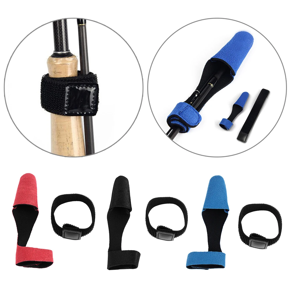 Многоразовый галстук для удочки эластичный наконечник закрывающий ремни