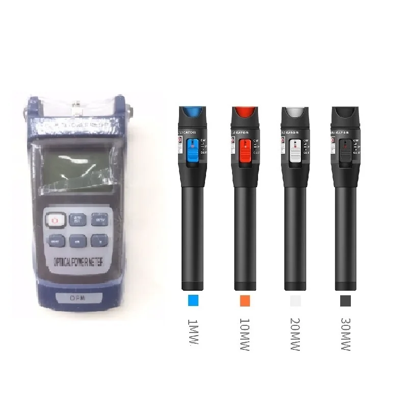  70 ~ + 10 дБм оптический измеритель мощности Оптическое волокно Визуальный
