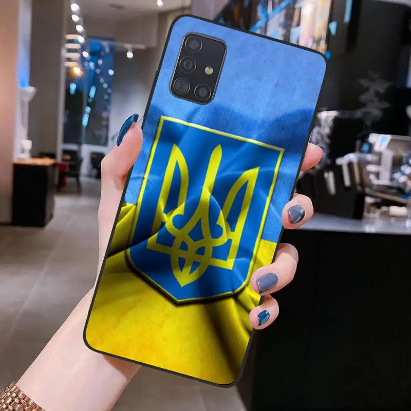 Чехол для телефона с украинским флагом Samsung S20 plus Ultra S6 S7 edge S8 S9 S10 5G lite 2020 - купить по