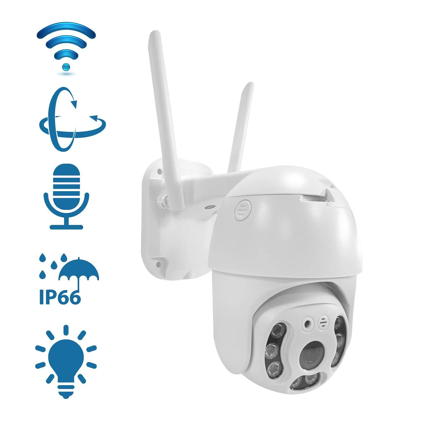 Wi Fi IP Камера открытый Беспроводной PTZ Скорость купольная CCTV 1080P проектор для