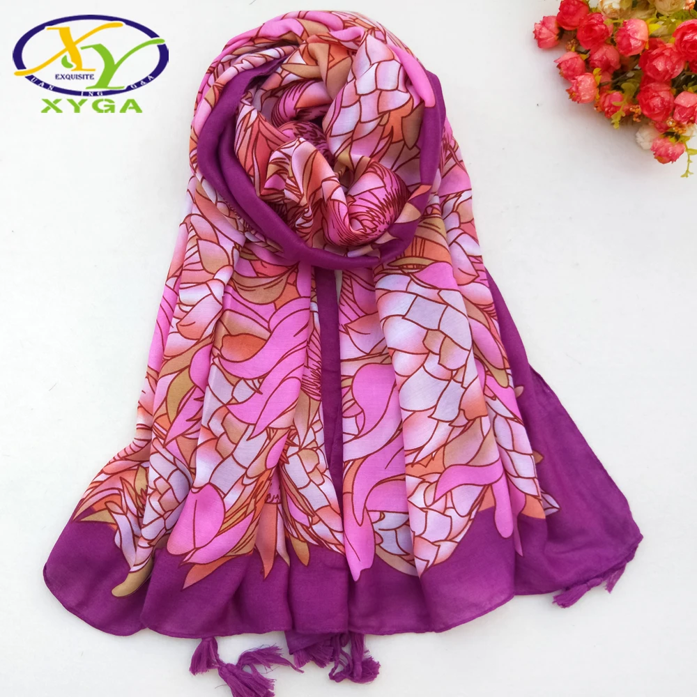 Женские хлопковые длинные шарфы с кисточками весна 2020 мягкие шали из полиэстера