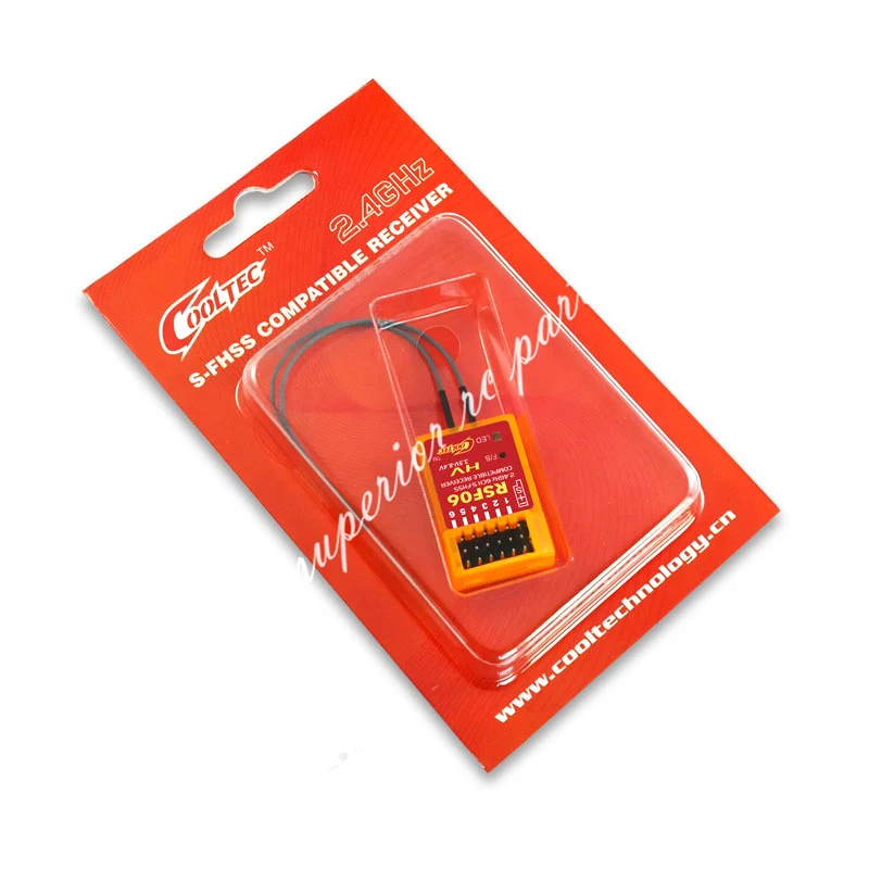 RSF06 6ch S-FHSS Compatible Receiver Compatiable with Futaba 10J 8J 6J 4GRS 4PX for RC Racing Drone | Электроника