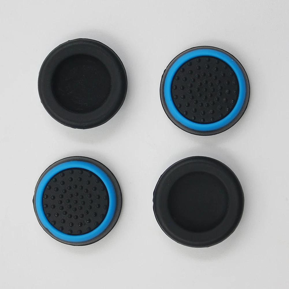 

4Pcs Controller Thumb Silicone Stick Grip Cap Cover for PS3 PS4 PS5 XBOX one/360/series x Switch Pro Controllers Game Accessory