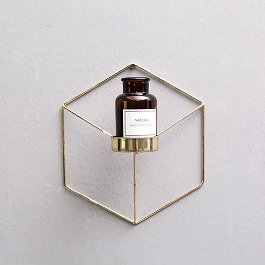 Креативный геометрический подсвечник в скандинавском стиле рождественские