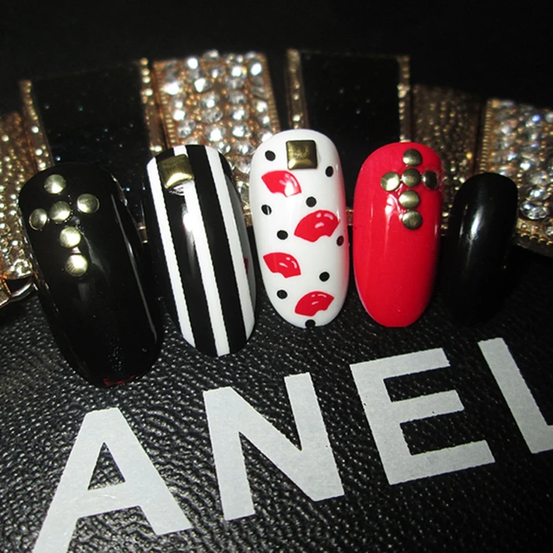 

24pcs Bride Fake Nails Art Tips Acrylic Nail False Kiss Full Cover Nail DIY Tool X7JA