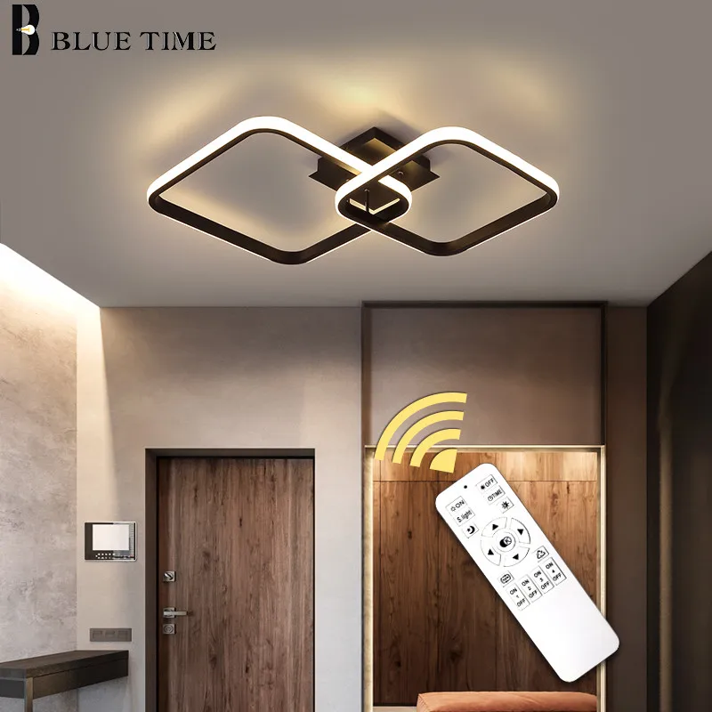 $24.57 New Modern LED Ceiling Lamp For Living room Dinning room Kitchen Aisle Indoor Light Fixtures Black&White 110V 220V