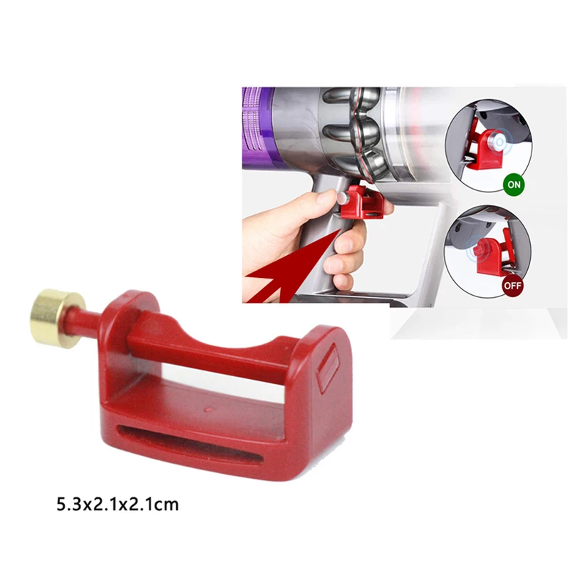 Кнопка блокировки пылесоса аксессуары для легкой установки пусковой замок