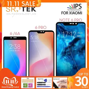 ЖК-дисплей для Xiaomi Redmi Note 6 Pro, сенсорный экран с дигитайзером в сборе для Xiaomi Redmi 6 Pro, ЖК-дисплей для Redmi 6, 6A, сменный экран