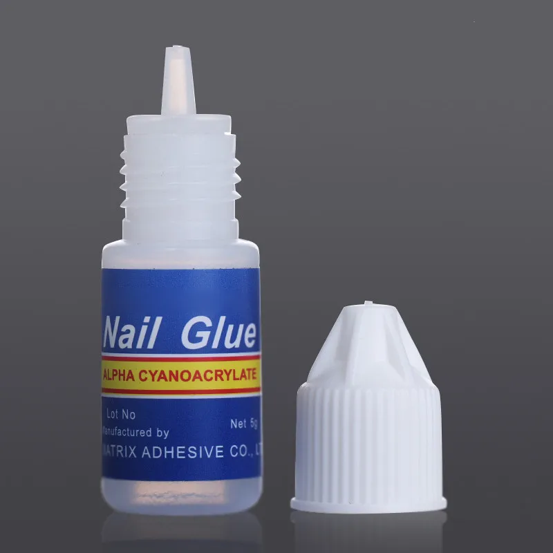 nail glue 3 500 шт./кор. Ясно Профессиональный длинные ногти Типсы Полное покрытие съемный Пластик гвозди с коробкой Поддельные Типсы для маникюра Инструменты - Цвет: nail glue 3