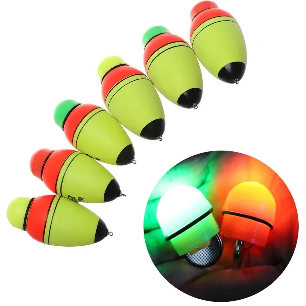 1 шт. двойной оптический ночной светодиодный электронный светящийся фонарь