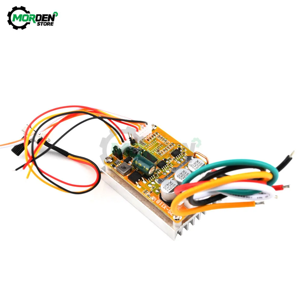 Трехфазный бесщеточный двигатель BLDC 5-36 В постоянного тока 350 Вт с контроллером