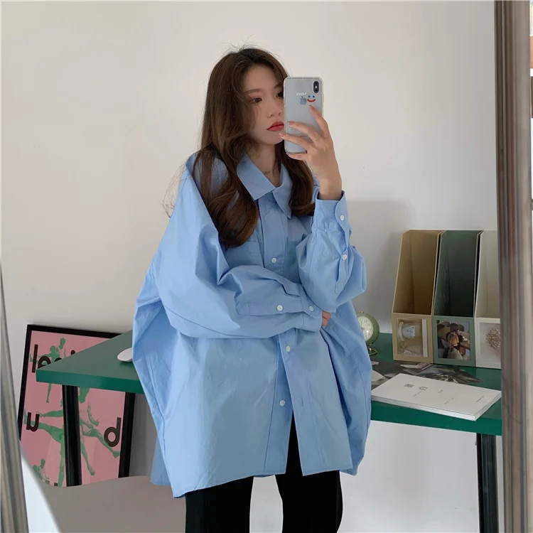 

20% Cotton 80% Polyester Blue Shirt Rac
