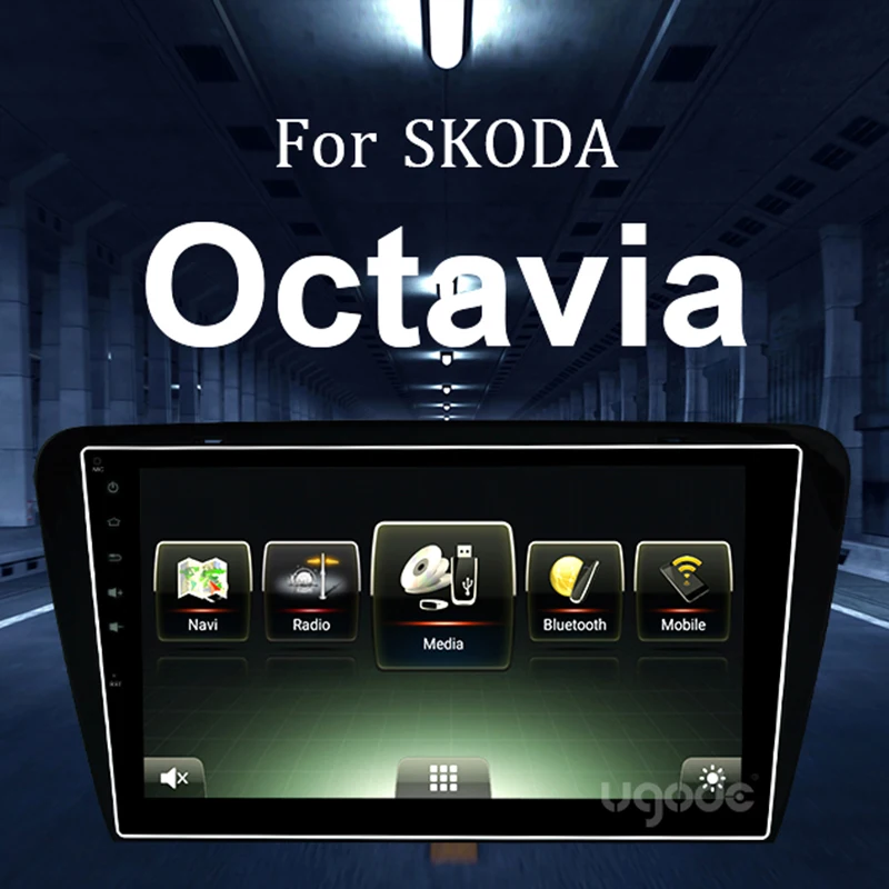 Автомобильный мультимедийный плеер Ugode GPS навигация 10 1 дюймовый экран монитор