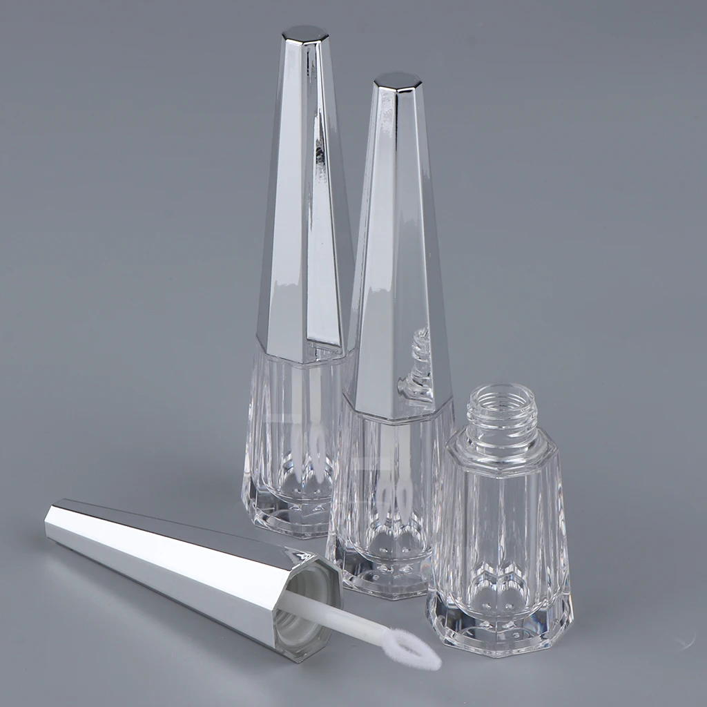 3 шт. 6 мл прочный дорожный контейнер для блеска губ пустая губная помада трубка