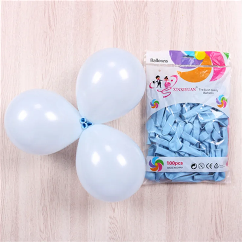 Blue macaron XHLFCJ 30 шт. 5 дюймов конфеты Макаруны латексные воздушные шары Гелиевый шар для вечерние игрушки на день рождения детей Globos вечерние воздушные шары - Цвет: Blue macaron