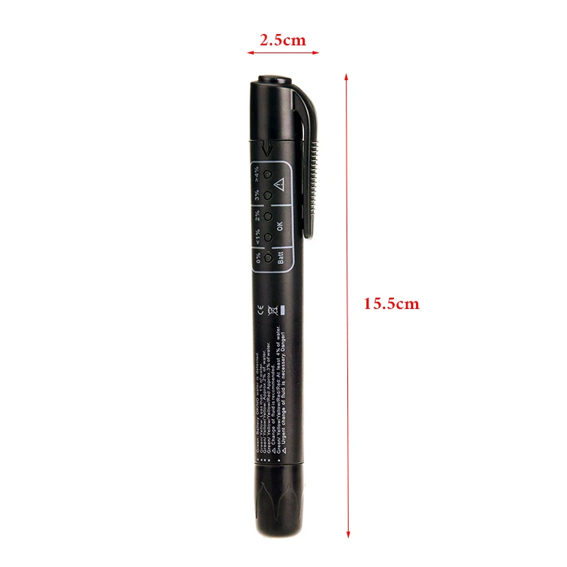 Универсальный автомобильный тестер тормозной жидкости компактный светодиодный