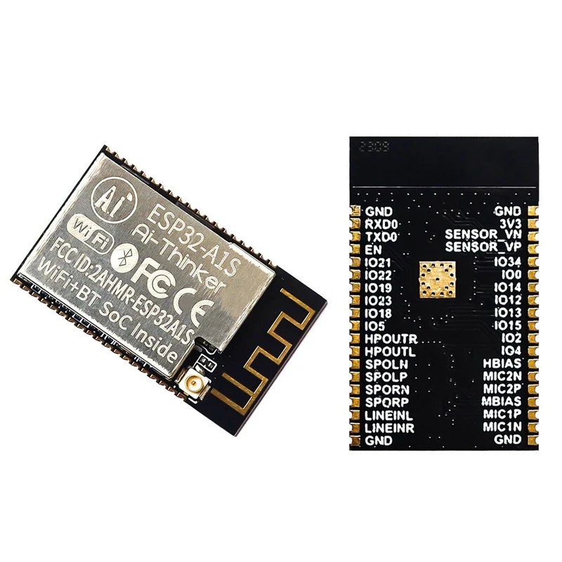 ESP-32-A1S WiFi + Bluetooth-совместимый модуль ESP32 серийный к Wi-Fi/аудиомодулю/Φ для