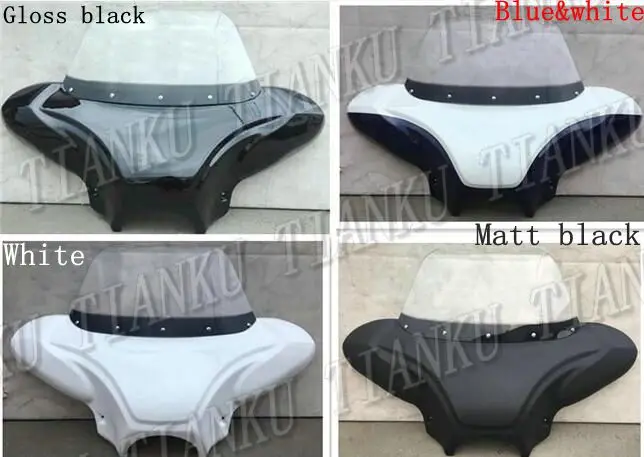 Motorcycle Fairing windshield Windscreen For Honda Shadow Spirit Sabre Aero ACE Steed VLX 400 600 1100 DLX VTX1300 1800 Magna VF |