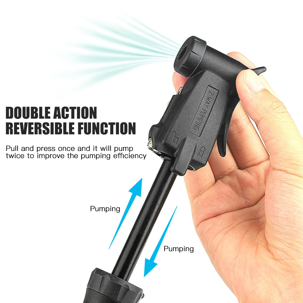 Велосипедный мини-насос 80PSI велосипедный воздушный насос подходит для Presta Schrader