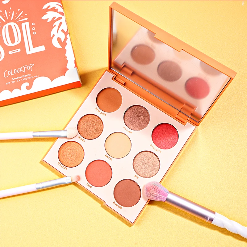 Палитра теней 9 цветов| |