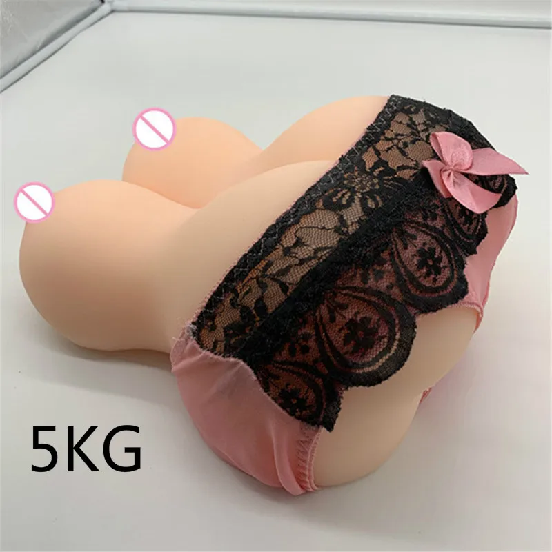 Большая силиконовая грудь и задница секс куклы Реалистичная Вагинальный