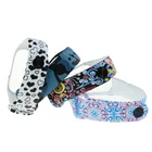 Ремешок силиконовый для Xiaomi Mi Band 3, цветной сменный Браслет для смарт-часов M3, 21 дюйм