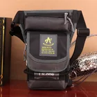 Модная многофункциональная Водонепроницаемая нейлоновая поясная сумка для мужчин, Повседневная дорожная сумочка на ногу мотоцикла для мужчин