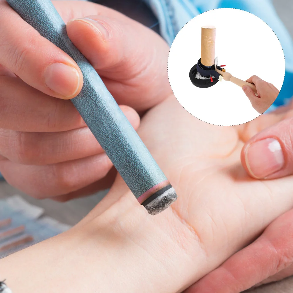 

1 Set Moxa Stick Holder Moxibustion Tool Moxa Roll Fixing Tool Handheld Rack