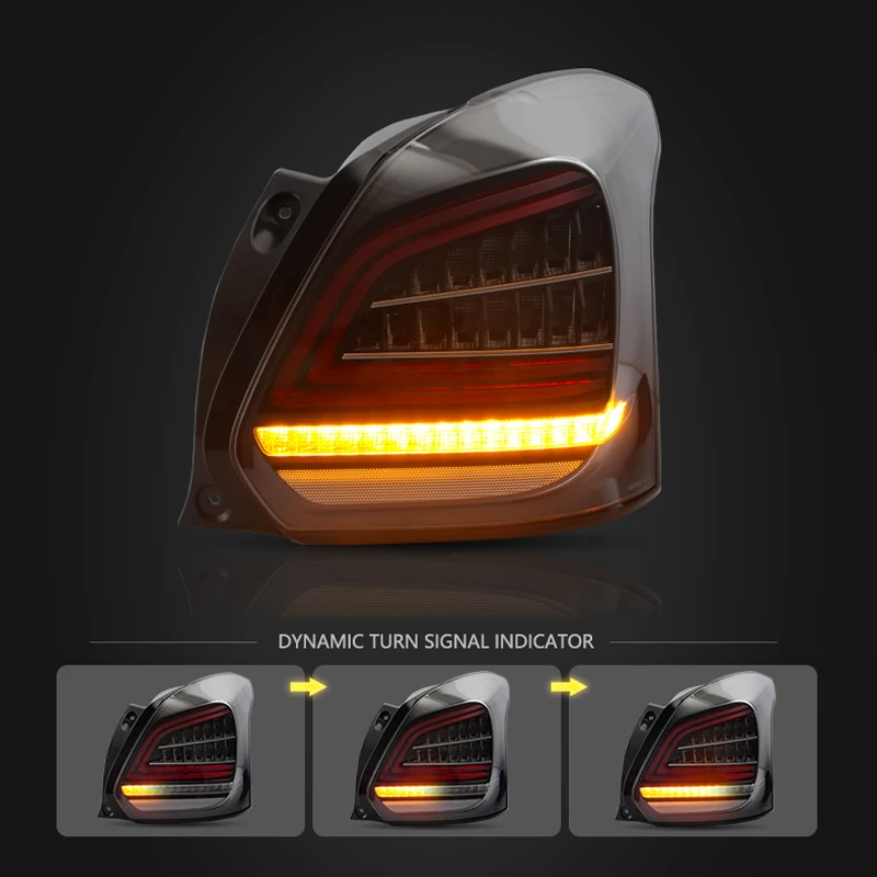 Светодиодный задний фонарь светильник в сборе для Suzuki Swift 2017 2018 светодиодный свет