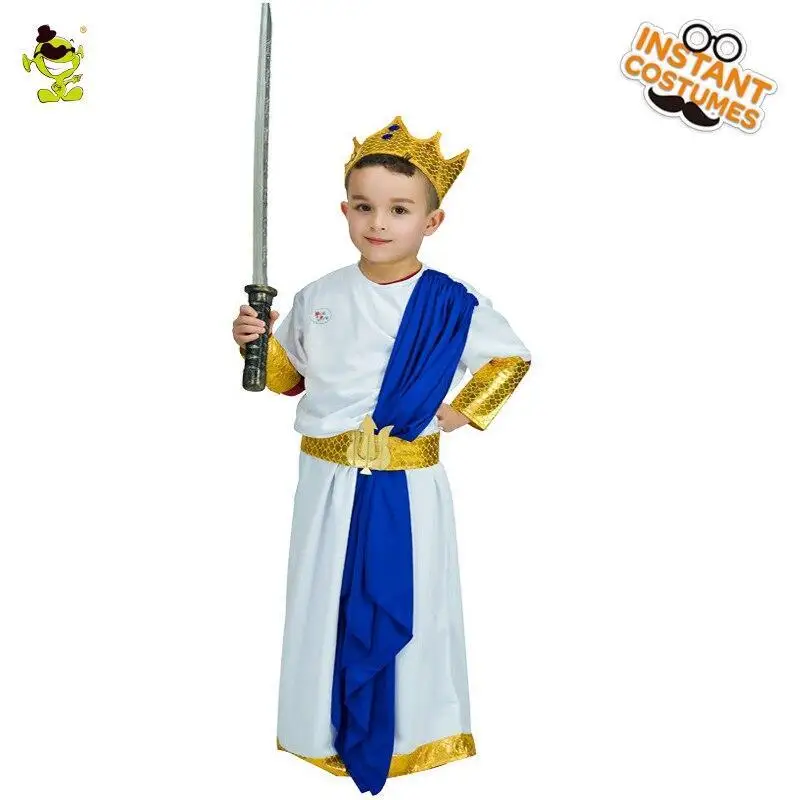Костюм принцессы Посейдона для мальчиков аристократическая король |