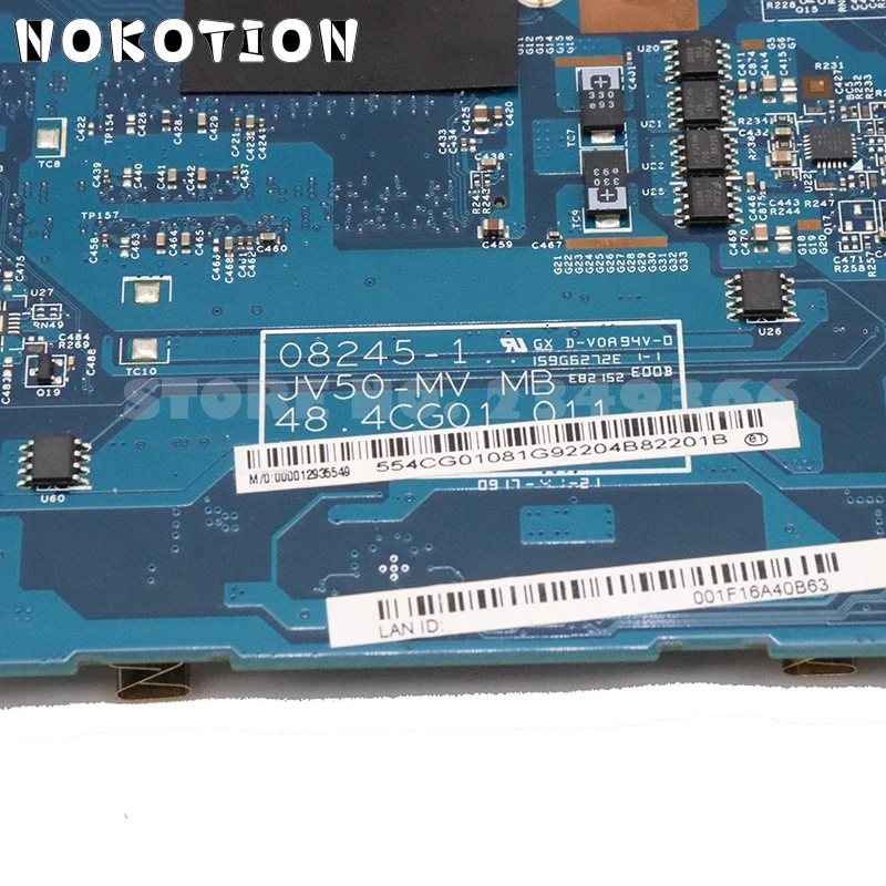 NOKOTION MBP5601003 MBP5601007 для acer aspire 5738 Материнская плата ноутбука 48.4CG01.011 DDR3 PM45 G105M GPU Процессор