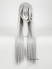 Парик для косплея NieR Automata YoRHa Type A No.2 A2, серебристо-белый, длинные прямые Термостойкие волосы из синтетики с шапочкой