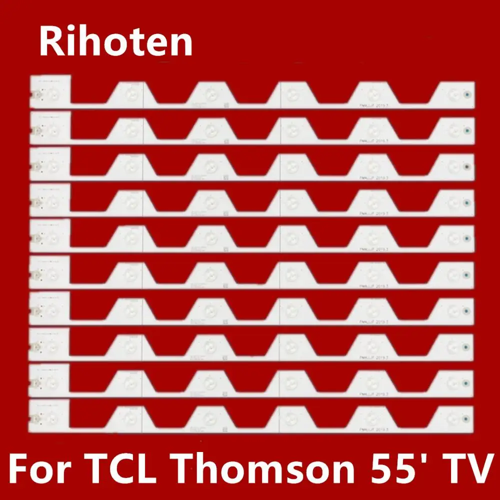 Светодиодный полосы для TCL Thomson 55' ТВ TMT_55E5800_10X6_3030C_6S1P_W44 YHF 4C LB5506 YH1 55FA3203 55FA3213 D55A561U