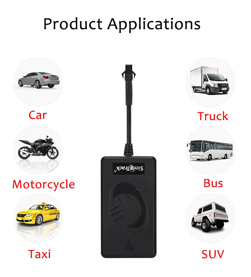 SinoTrack Автомобильный gps трекер в режиме реального времени GSM GPRS монитор Мини локатор устройство ST-900 для мотоцикла с бесплатным приложением