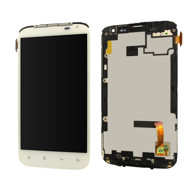 Original White LCD Display Touch Screen with frame Digitizer Assembly For HTC Sensation XL X315E G21 | Мобильные телефоны и