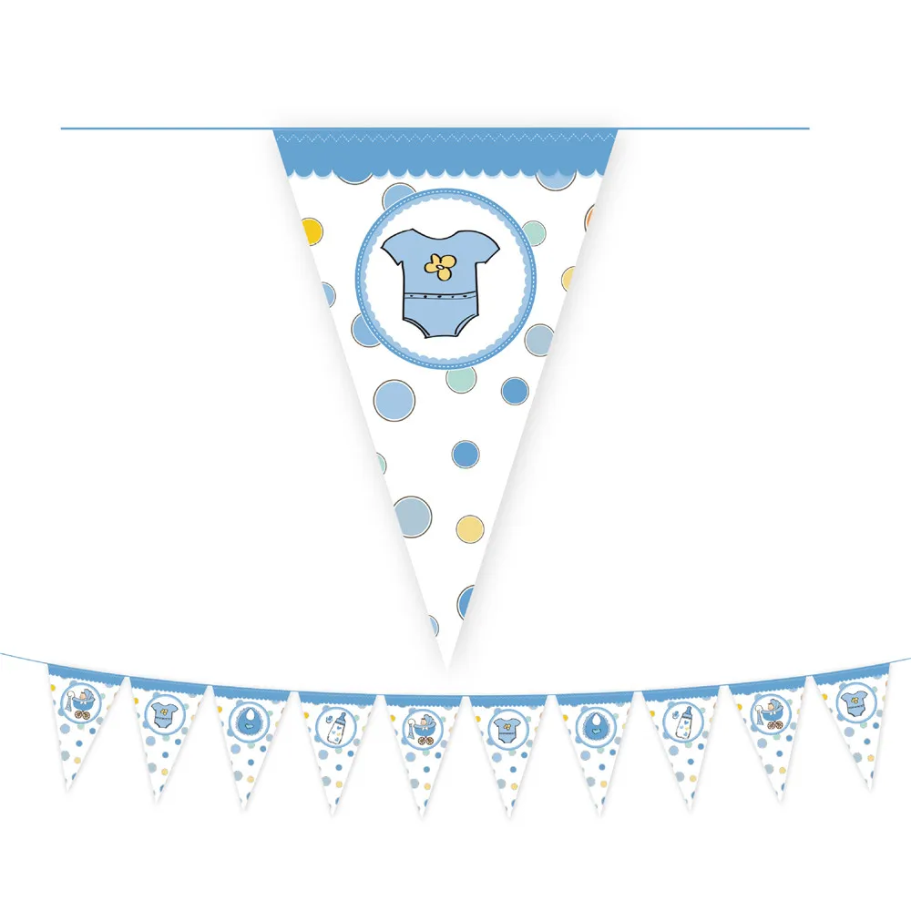 Декор для вечеринки по половой расцветке бумажные тарелки душа мальчиков и