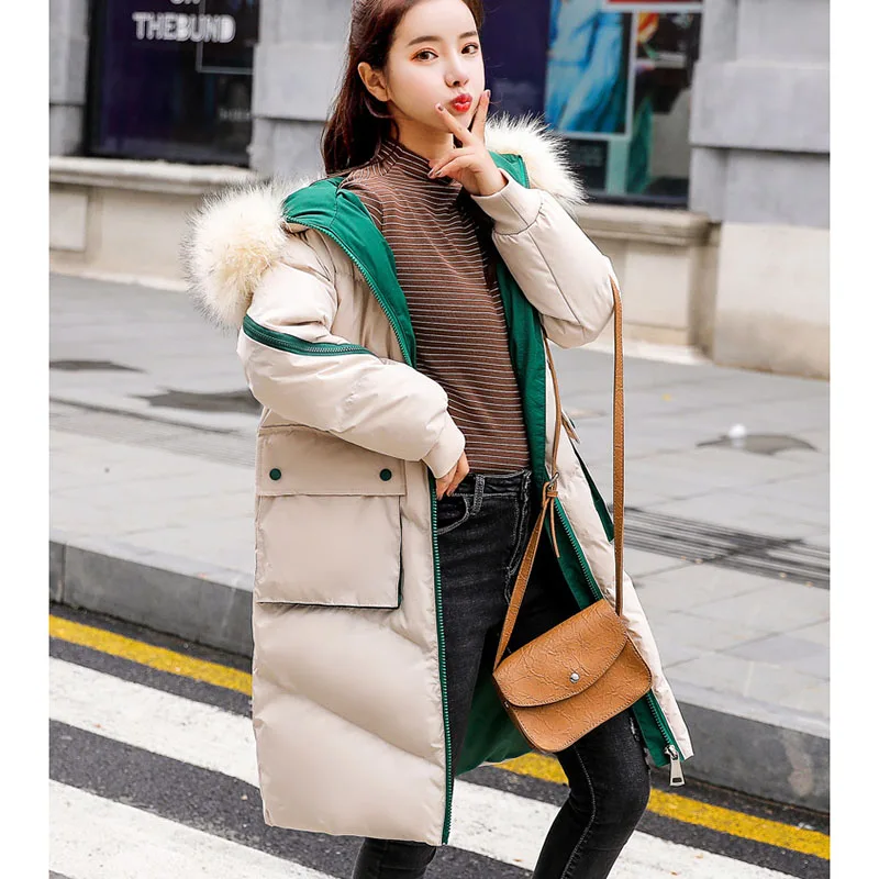 Женские парки больших размеров зимняя хлопковая куртка новинка 2020 элегантные