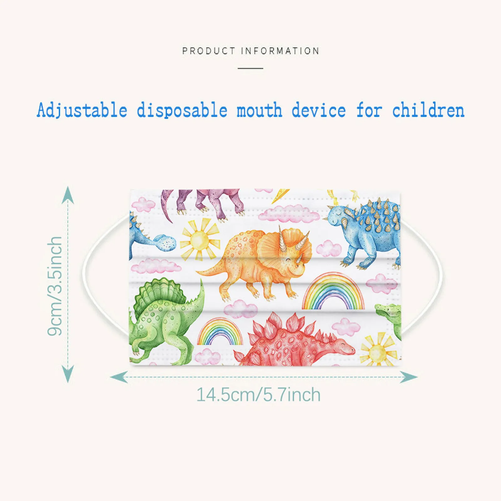 

Fast Delivery Mscara Masque 50/100PC Children's mask Disposable Face Mask 3Ply Ear Loop Headband Within 24 Hours #111