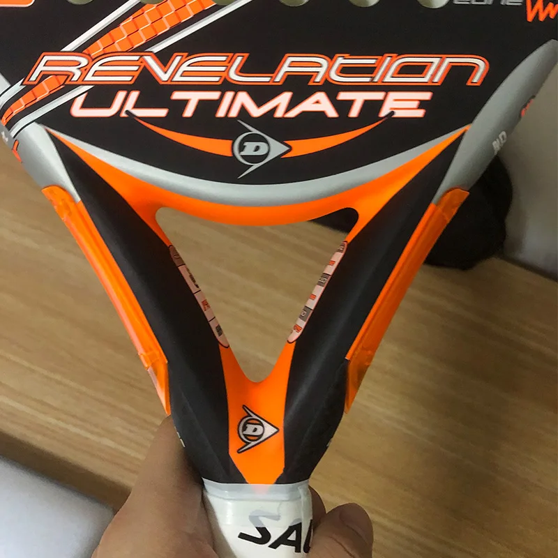 Теннисная ракетка Dunlop palas de теннисная из углеродного волокна мягкая для мужчин с