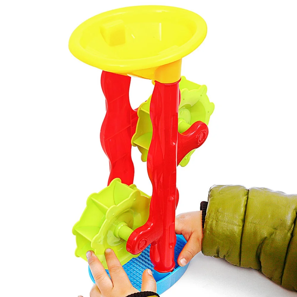 5 шт. детские пляжные песочные часы лопатка грабли пресс форм ролевые игры