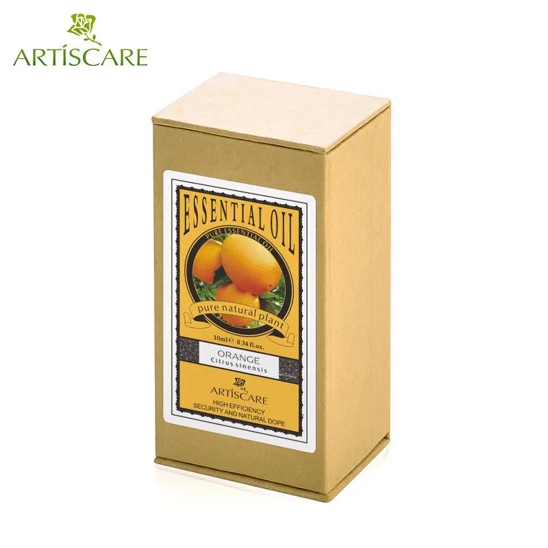 ARTISCARE 100% чистое сладкое оранжевое эфирное масло 10 мл для осветления и увлажнения