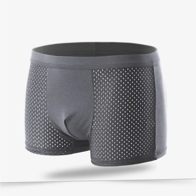 2 шт. дышащие шелковые мужские боксеры четыре угла нижнее белье оптовая продажа