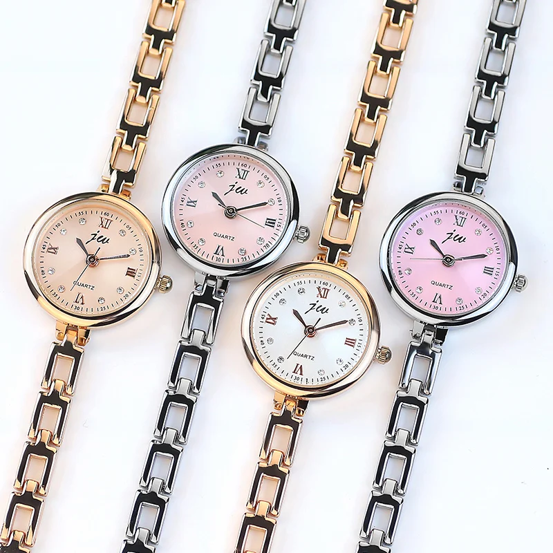 Новый бренд JW женский браслет роскошные Кристальные нарядные часы женские