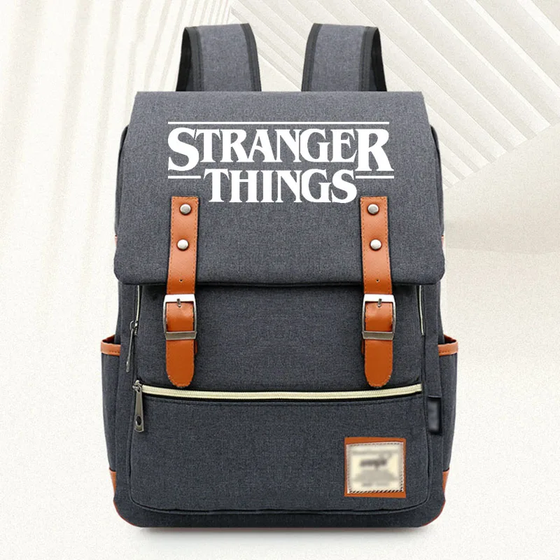 New Hot Casual School Students Backpacks Teenagers Letter Printed Laptop Backpack Zipper Canvas Satchel Boys Girls Shoulder Bags | Багаж и