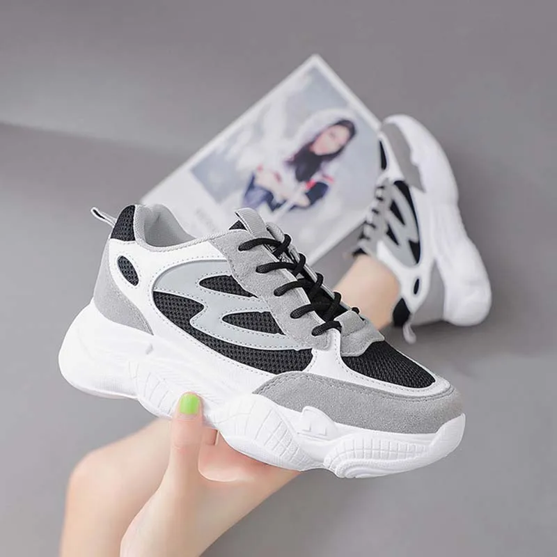 Xiaying Smile Spring Autumn NEW arrival Running Shoes Female Sports Shoes lace up footwear Outdoor walking Shoes women  Sneakers